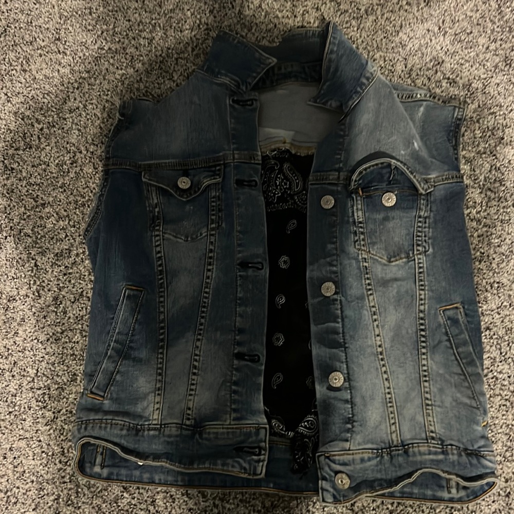 Hand-Modified, Denim Vest